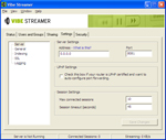Vibe Streamer 3 server GUI